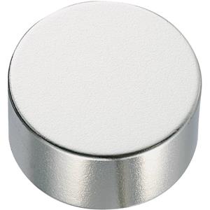 TRU COMPONENTS Permanente magneet Rond N35 1.24 T Grenstemperatuur (max.): 80 °C