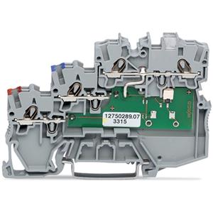 Wago 2000-5311/1101-951 Initiatorenklemme 7mm Zugfeder Grau 50St.