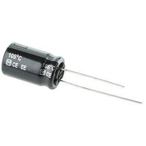 panasonic EEU-EE2W100 Elektrolytische condensator Radiaal bedraad 5 mm 10 µF 450 V 20 % (Ø) 12.5 mm 1 stuk(s)