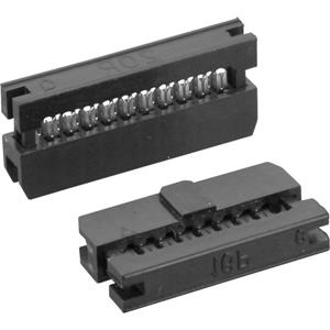 trucomponents TRU Components Pfosten-Steckverbinder Rastermaß: 2mm Polzahl Gesamt: 30 Anzahl Reihen: 2