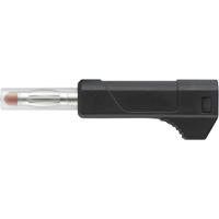 trucomponents TRU COMPONENTS TC-R8-103 R Miniatuur-lamellenstekker Stekker, recht Stift-Ø: 4 mm Rood 1 stuk(s)