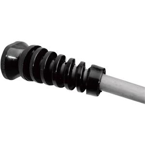 pbfastener PB Fastener H-1605 Trekontlasting Klem-Ø (max.): 9.1 mm Plaatdikte (max.): 3.2 mm Polyamide Zwart 1 stuk(s)