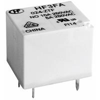 Hongfa HF3FA/024-ZTF Printrelais 24 V/DC 10 A 1x wisselcontact 1 stuk(s)