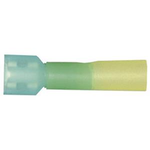 Vogt AG Verbindungstechnik 3966sh Huls voor platte stekker Insteekbreedte: 6.3 mm Insteekdikte: 0.8 mm Volledig geïsoleerd Blauw 1 stuk(s)