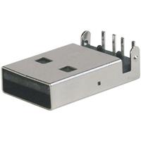 trucomponents USB-Steckverbinder 2.0 - Ultra-Flach Stecker, Einbau TC-A-USB A-LP-203 USB A (DIP) In