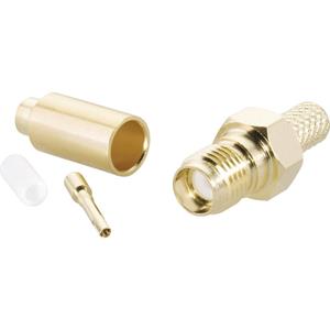 trucomponents TRU COMPONENTS SMA-connector Bus, recht RG 174 U 1 stuk(s)