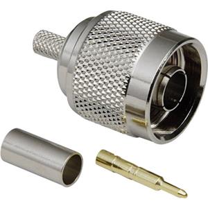 trucomponents TRU COMPONENTS N-connector Stekker, recht Belden H155 1 stuk(s)