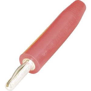 Schnepp F 2000 Lamellenstecker Stecker, gerade Stift-Ø: 2mm Rot