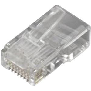 mhconnectors MH Connectors RJ45-Modularstecker Stecker, gerade Pole: 8P8C MHRJ458P8CR Transparent 6510-0104-01