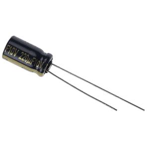panasonic EEU-FC1A221S Elektrolytische condensator Radiaal bedraad 2.5 mm 220 µF 10 V 20 % (Ø) 6.3 mm 1 stuk(s)