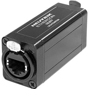 Neutrik RJ45 Datensteckverbinder etherCon D Serie Buchse, gerade NE8FF Pole: 8P8C NE8FF Schwarz NE