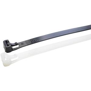 wkk 5165 Kabelbinder 300 mm 7.60 mm Natuur Hersluitbaar, UV-stabiel, Bestand tegen olie, Bestand tegen oplosmiddelen, Bestand tegen benzine 100 stuk(s)