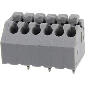 degson DG250-3.5-10P-11-00AH Veerkachtklemblok 0.82 mm² Aantal polen 10 Grijs 1 stuk(s)