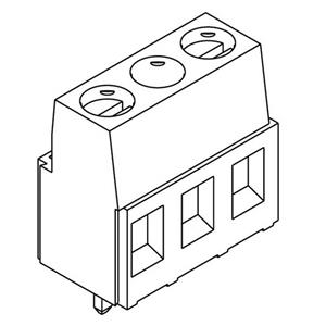 teconnectivity TE Connectivity 282843-2 Schraubklemmblock 1.50mm² Polzahl 2 Grün