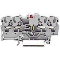 Wago 2001-1421/1000-413 LED-Klemme 4.20mm Zugfeder Belegung: L Grau 1St.