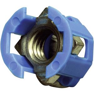 pbfastener Käfigmutter Plattenstärke (max.) 3.1mm Blau