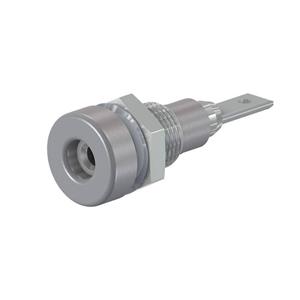 Stäubli LB-I2R Laborbuchse Buchse, Einbau vertikal Stift-Ø: 2mm Rot 1St.