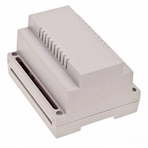 trucomponents TRU COMPONENTS 4U65110907310 DIN-rail-behuizing 107 x 89 x 66 ABS-V0 Grijs 1 stuk(s)