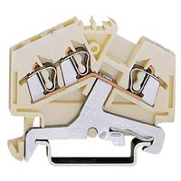 Wago 280-640 Schirmleiterklemme 5mm Zugfeder Weiß 100St.