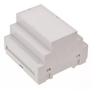 trucomponents TRU COMPONENTS 4U65090907310 DIN-rail-behuizing 88 x 90 x 65 ABS-V0 Grijs 1 stuk(s)