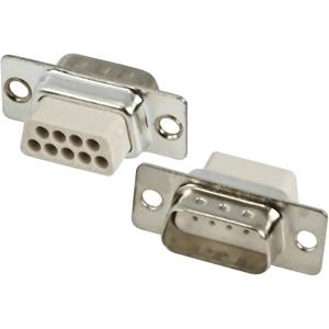 MHDBC09SP-NW D-sub male connector 180 ° Aantal polen: 9 Crimpen 1 stuk(s)