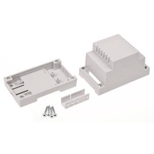 trucomponents TRU COMPONENTS TC-7910728 DIN-rail-behuizing 53 x 89 x 65 ABS-V0 Grijs 1 stuk(s)