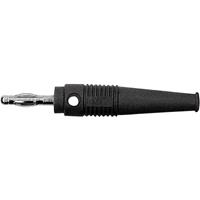 Stäubli L-41Q Lamellenstecker Stecker, gerade Stift-Ø: 4mm Schwarz 1St.