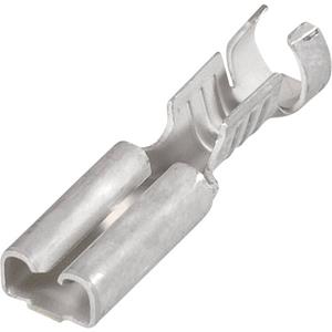 teconnectivity TE Connectivity 160626-2 Huls voor platte stekker Insteekbreedte: 2.8 mm Insteekdikte: 0.8 mm 180 ° Ongeïsoleerd 1 stuk(s)