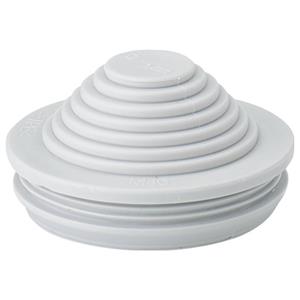 hensel STM 40 Stufenstutzen Plattenstärke (max.) 4mm Lichtgrau