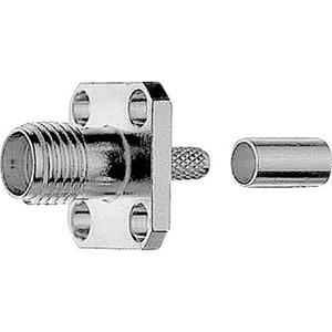 Telegärtner J01151A1011 SMA-connector Flensbus 50 Ω RG 316/U 1 stuk(s)