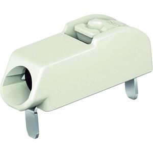 Wago 2060-1401/998-404 Veerkachtklemblok 0.75 mm² Aantal polen 1 Lichtgrijs 1 stuk(s)
