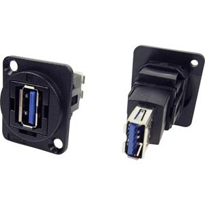 cliff XLR Adapter USB 3.0A Buchse auf USB 3.0A Buchse Adapter, Einbau Inhalt: 1St.