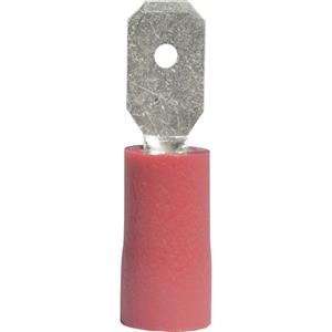 Vogt AG Verbindungstechnik 392808 Platte stekker Insteekbreedte: 4.8 mm Insteekdikte: 0.8 mm 180 ° Deels geïsoleerd Rood 1 stuk(s)