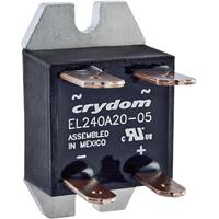 crydom Halfgeleiderrelais EL240A5-12 Laadstroom (max.): 5 A Schakelspanning (max.): 280 V/AC Schakelend bij overbelasting 1 stuk(s)