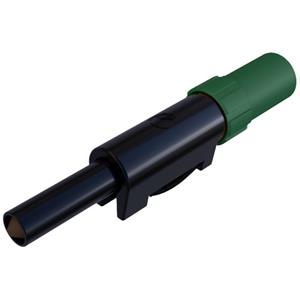 skshirschmann SKS Hirschmann SLS 20 B Laboratoriumstekker Stekker, recht Stift-Ø: 4 mm Groen 1 stuk(s)