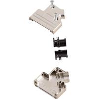 mhconnectors MH Connectors MHDVSL15-K D-SUB Gehäuse Polzahl: 15 Metall 45° Silber