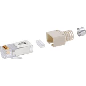 belstewartconnectors BEL Stewart Connectors RJ45-Steckverbinder CAT 5e Stewart SS37 Stecker, gerade Pole: 8P8C CE6323 Gra