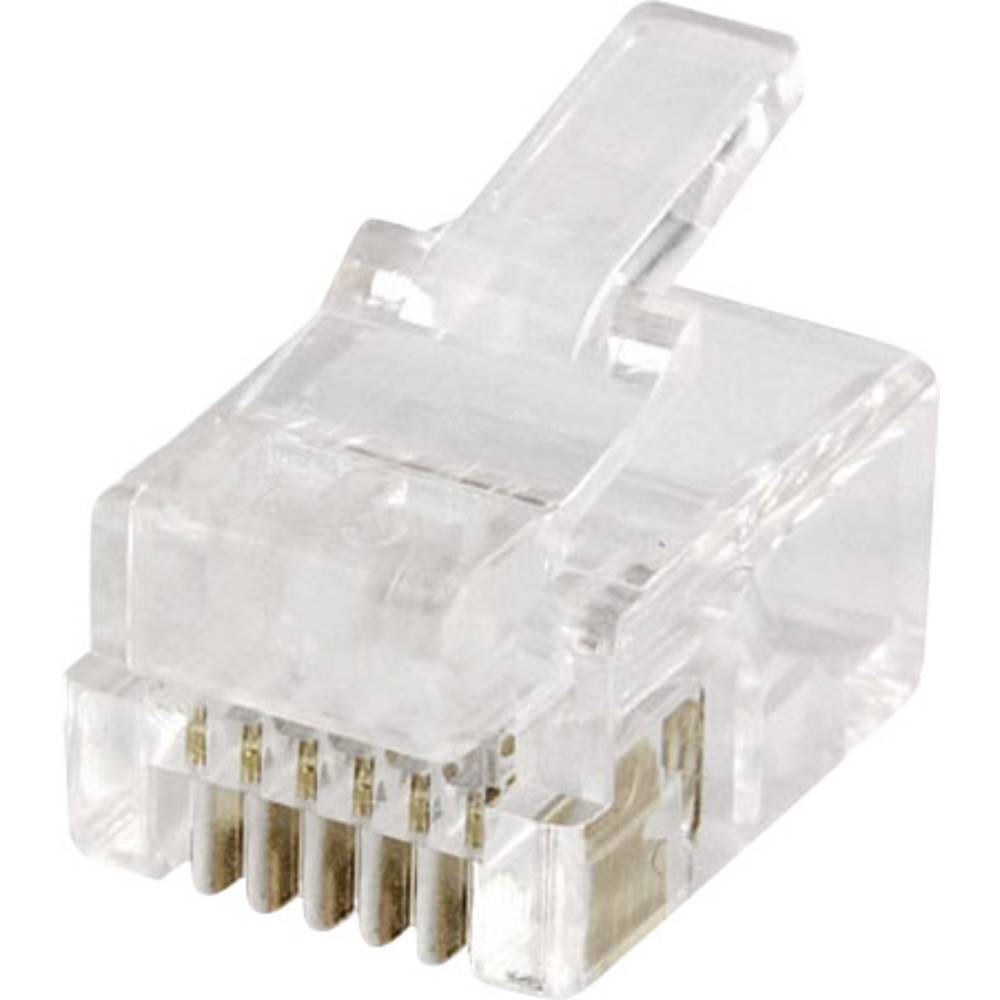 econ connect MPL66 modulaire stekker Stekker, recht Aantal polen: 6 Helder 1 stuk(s)