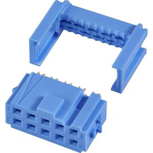 teconnectivity TE Connectivity 1658527-6 Female header Rastermaat: 2.54 mm Totaal aantal polen: 16 Aantal rijen: 2 1 stuk(s)