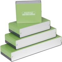 Fastron FSG1584 Universal-Gehäuse 150 x 80 x 40 Aluminium Grün, Grau 1St.