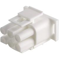 teconnectivity TE Connectivity Stiftgehäuse-Kabel Universal-MATE-N-LOK Polzahl Gesamt 6 Rastermaß: 6.35mm 350715-