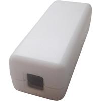 InterBär 8010-908.01 Kabel-Gehäuse 80 x 30 x 25 Kunststoff Weiß 1St.