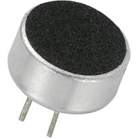 kepo Microfoonelement KPCM-serie Voedingsspanning: 4.5 V/DC Gevoeligheid: 43 dB ± 3 dB Frequentiebereik: 100 - 10000 Hz