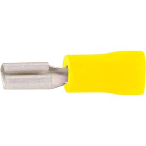 Vogt AG Verbindungstechnik 389805 Huls voor platte stekker Insteekbreedte: 2.8 mm Insteekdikte: 0.5 mm 180 ° Deels geïsoleerd Geel 1 stuk(s)