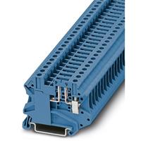 phoenixcontact Phoenix Contact UT 4-TG-P/P BU 3073296 Durchgangsreihenklemme Polzahl: 2 0.14mm² 6mm² Blau 50St.