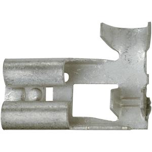 klauke 3735 Huls voor platte stekker Insteekbreedte: 6.3 mm Insteekdikte: 0.8 mm 90 ° Ongeïsoleerd Metaal 1 stuk(s)