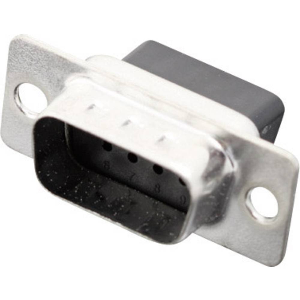 mhconnectors MH Connectors MHDBC09-SP 2101-0190-01 D-sub male connector 180 ° Aantal polen: 9 Crimpen 1 stuk(s)