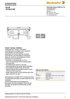 Weidmüller RF 180 BK SO 1915 2113140000 Universal-Gehäuse 20St.