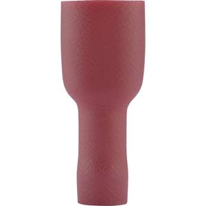 Vogt AG Verbindungstechnik 396108S Huls voor platte stekker Insteekbreedte: 4.8 mm Insteekdikte: 0.8 mm 180 ° Volledig geïsoleerd Rood 1 stuk(s)
