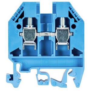 Wieland Doorgangsklem selos WK 6/U Blau  Blauw Inhoud: 1 stuk(s)